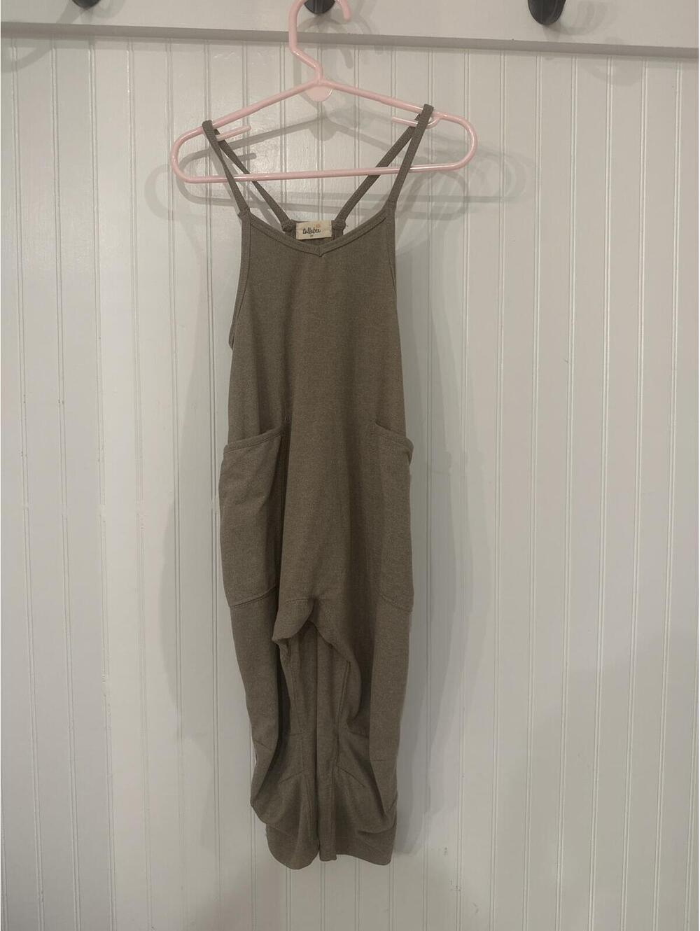 Tullibee Green Jumpsuit Toddler Girls Size 2T One-Piece Outfit